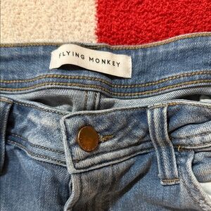 Flying Monkey Light Blue Boyfriend Jeans